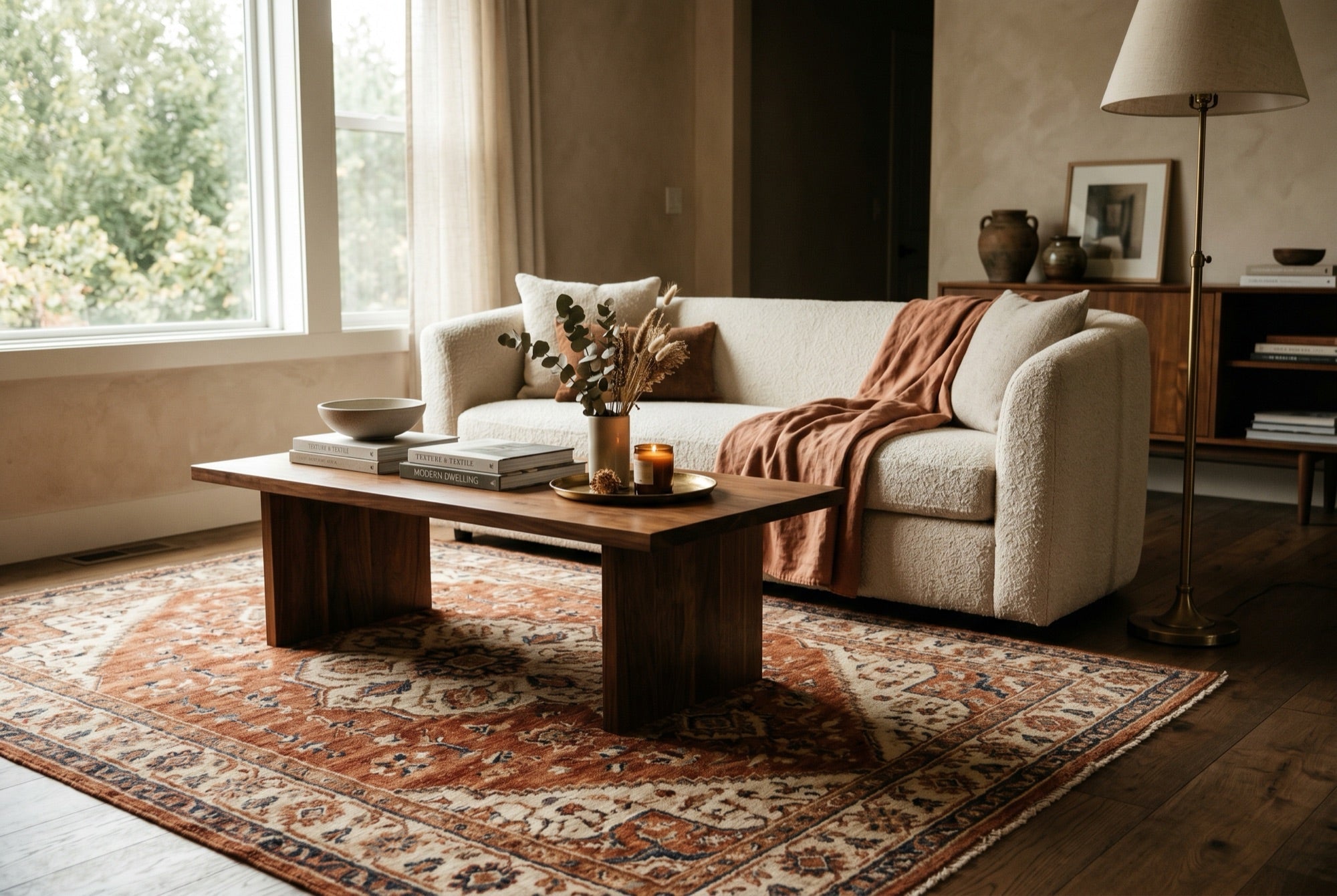 8x10 or 9x12? Choosing the Right Living Room Rug Size
