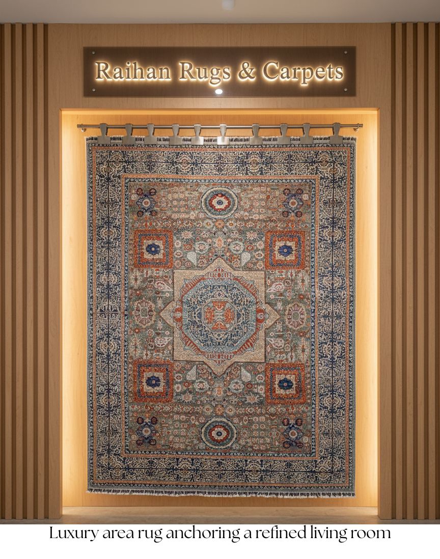 Luxury Area Rug Selection: Size, Materials, and Placement