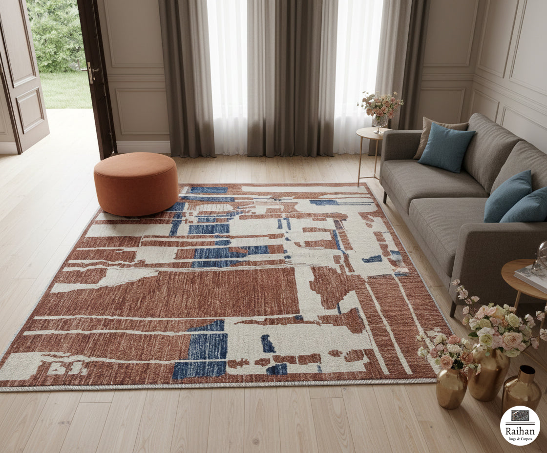 9.8′ × 6.1′ Modern Contemporary Rug – Handwoven Wool | Artisan Craftsmanship | Luxury Designer Area Rug · 9.8′ × 6.1′ Modern Contemporary Rug – Handwoven Wool | Artisan Craftsmanship | Luxury Designer Area Rug