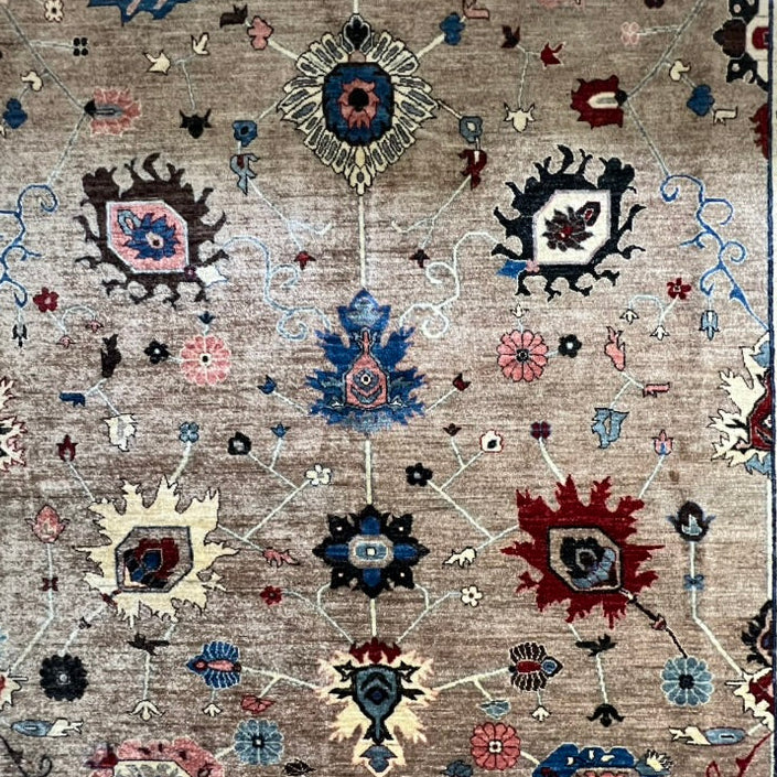 Oushak Hand-Knotted Wool Rug – 10'1" × 8'3" · Oushak Hand-Knotted Wool Rug – 10'1" × 8'3"