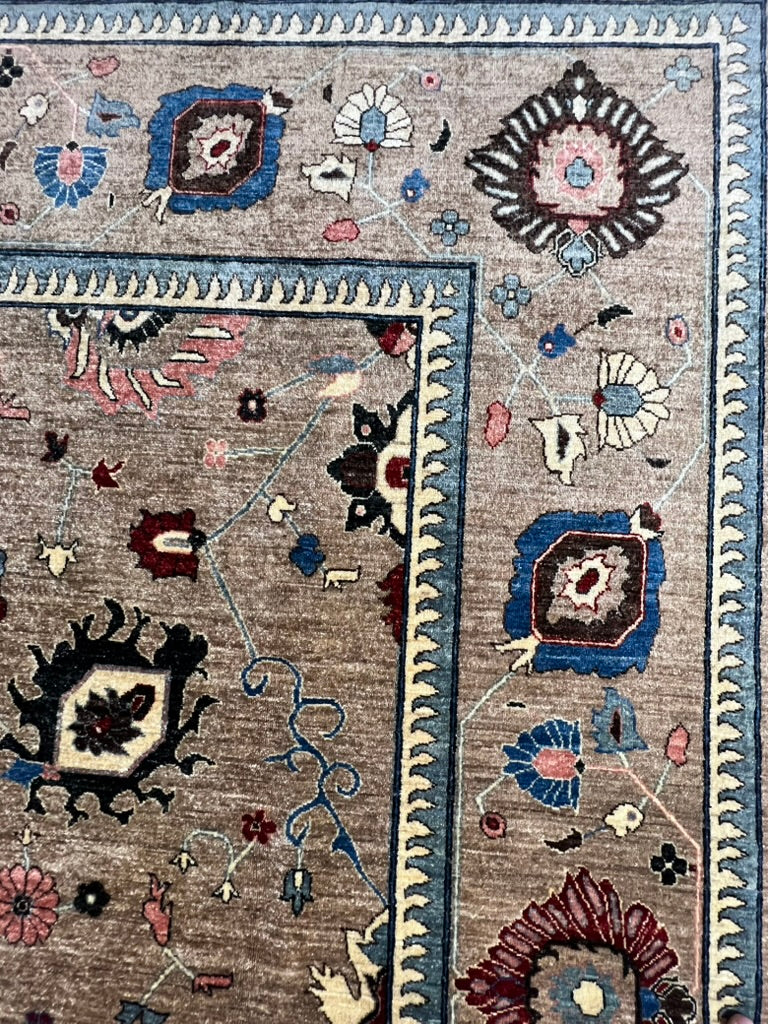 Oushak Hand-Knotted Wool Rug – 10'1" × 8'3" · Oushak Hand-Knotted Wool Rug – 10'1" × 8'3"