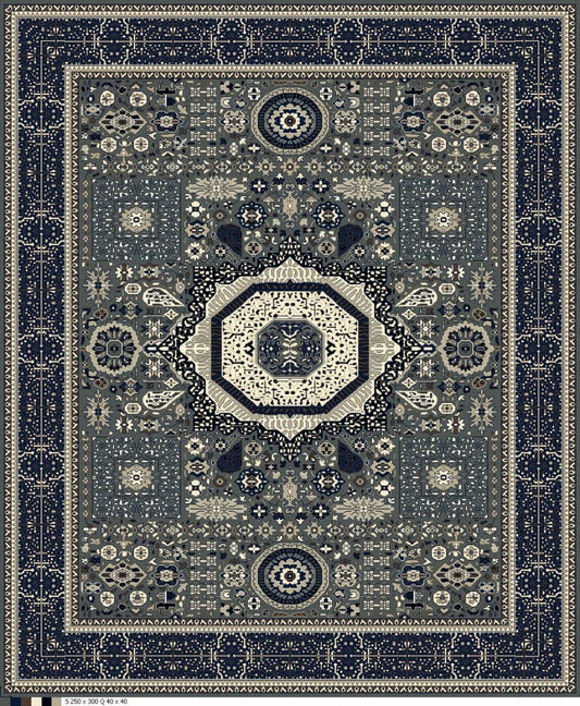 Mamluk Handwoven Tribal Rug handwoven Rug rug, traditional pattern, wool, full view