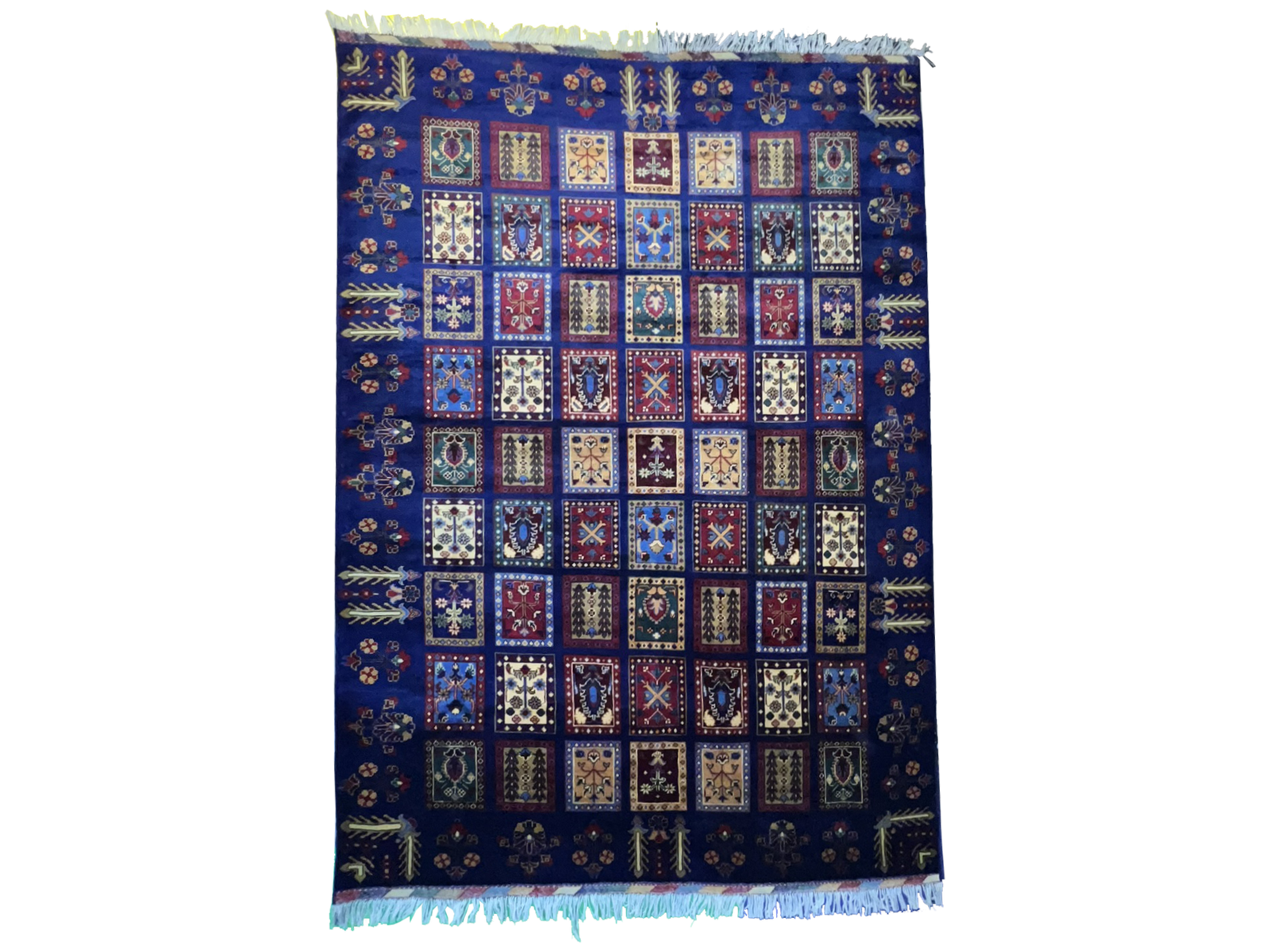 Handwoven Ayena Gul 5’9’’ X 8’2’’ · Handwoven Ayena Gul 5’9’’ X 8’2’’ handwoven Rug rug, traditional pattern, wool, full view