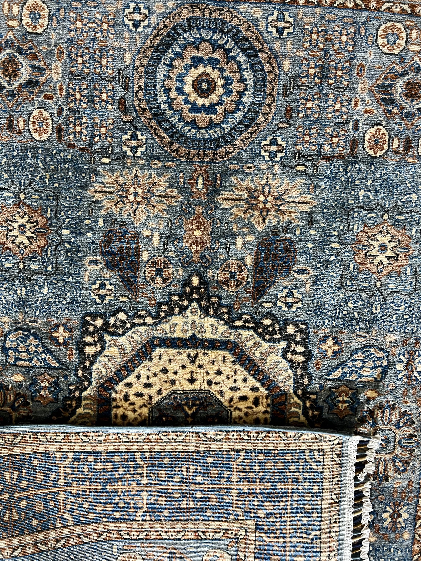 Handwoven Mamluk Rug – Mamluk Tribal, Ghazni wool · Handwoven Mamluk Rug – Mamluk Tribal, Ghazni wool