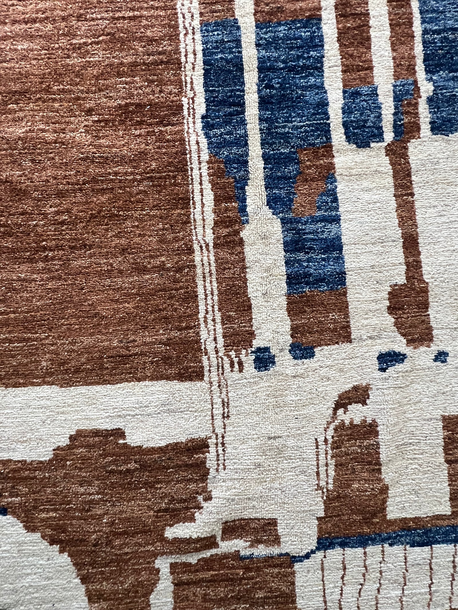 9.8′ × 6.1′ Modern Contemporary Rug – Handwoven Wool | Artisan Craftsmanship | Luxury Designer Area Rug · 9.8′ × 6.1′ Modern Contemporary Rug – Handwoven Wool | Artisan Craftsmanship | Luxury Designer Area Rug