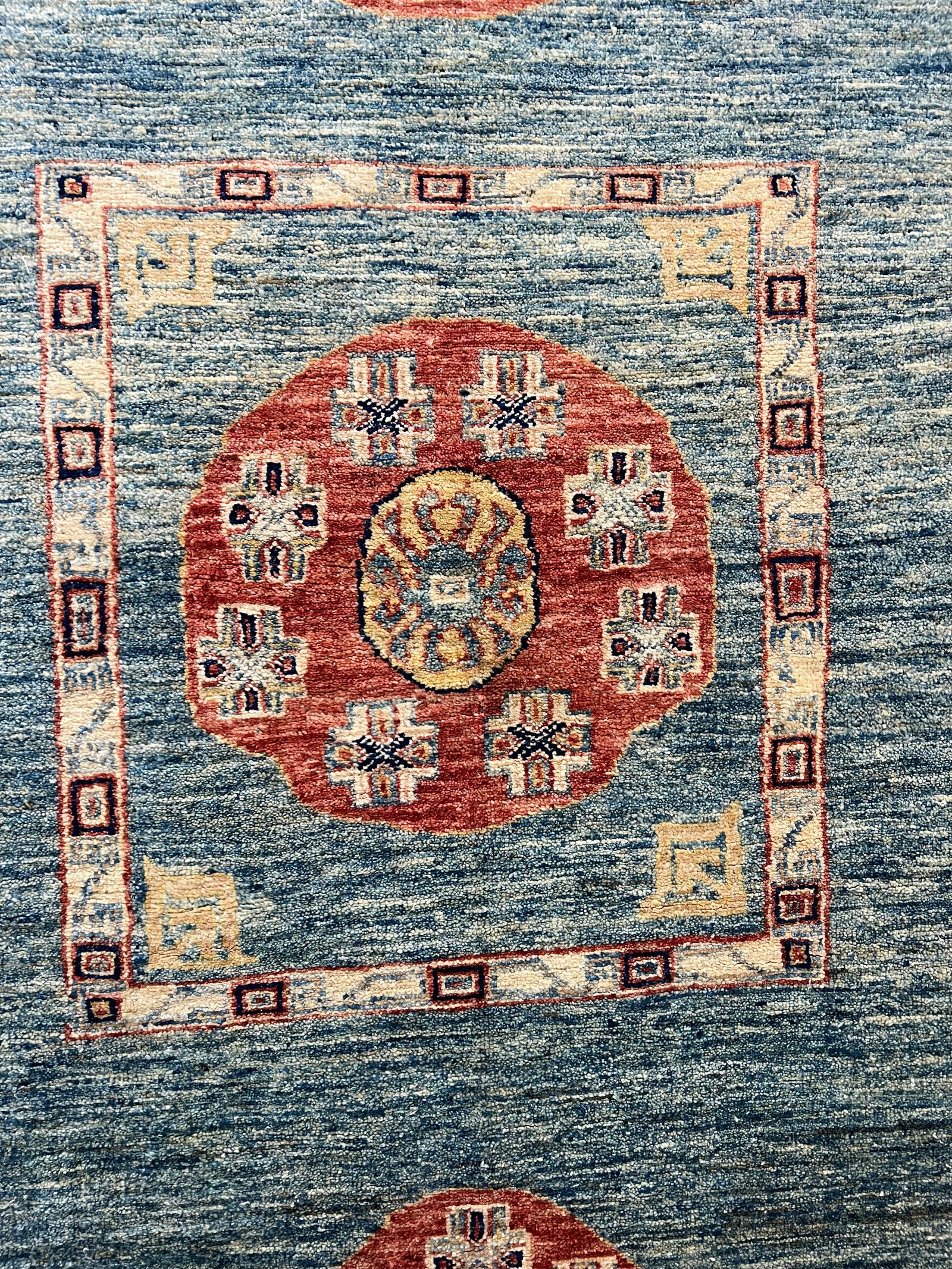 7.5′ × 5.1′ Gabbeh Rug – Hand-Knotted Wool | Persian-Inspired Artisan Craftsmanship | Luxury Tribal Contemporary Area Rug · 7.5′ × 5.1′ Gabbeh Rug – Hand-Knotted Wool | Persian-Inspired Artisan Craftsmanship | Luxury Tribal Contemporary Area Rug