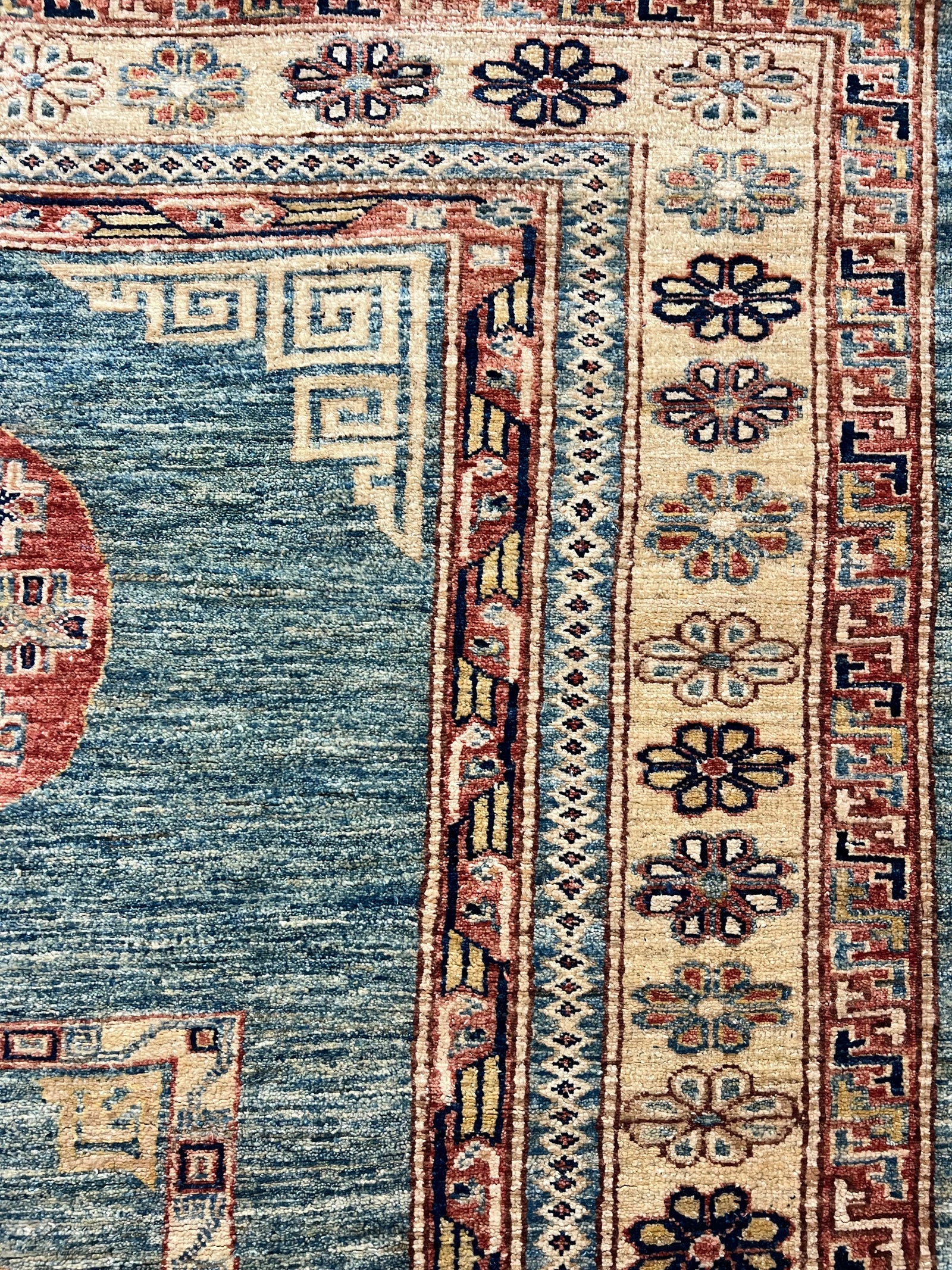 7.5′ × 5.1′ Gabbeh Rug – Hand-Knotted Wool | Persian-Inspired Artisan Craftsmanship | Luxury Tribal Contemporary Area Rug · 7.5′ × 5.1′ Gabbeh Rug – Hand-Knotted Wool | Persian-Inspired Artisan Craftsmanship | Luxury Tribal Contemporary Area Rug