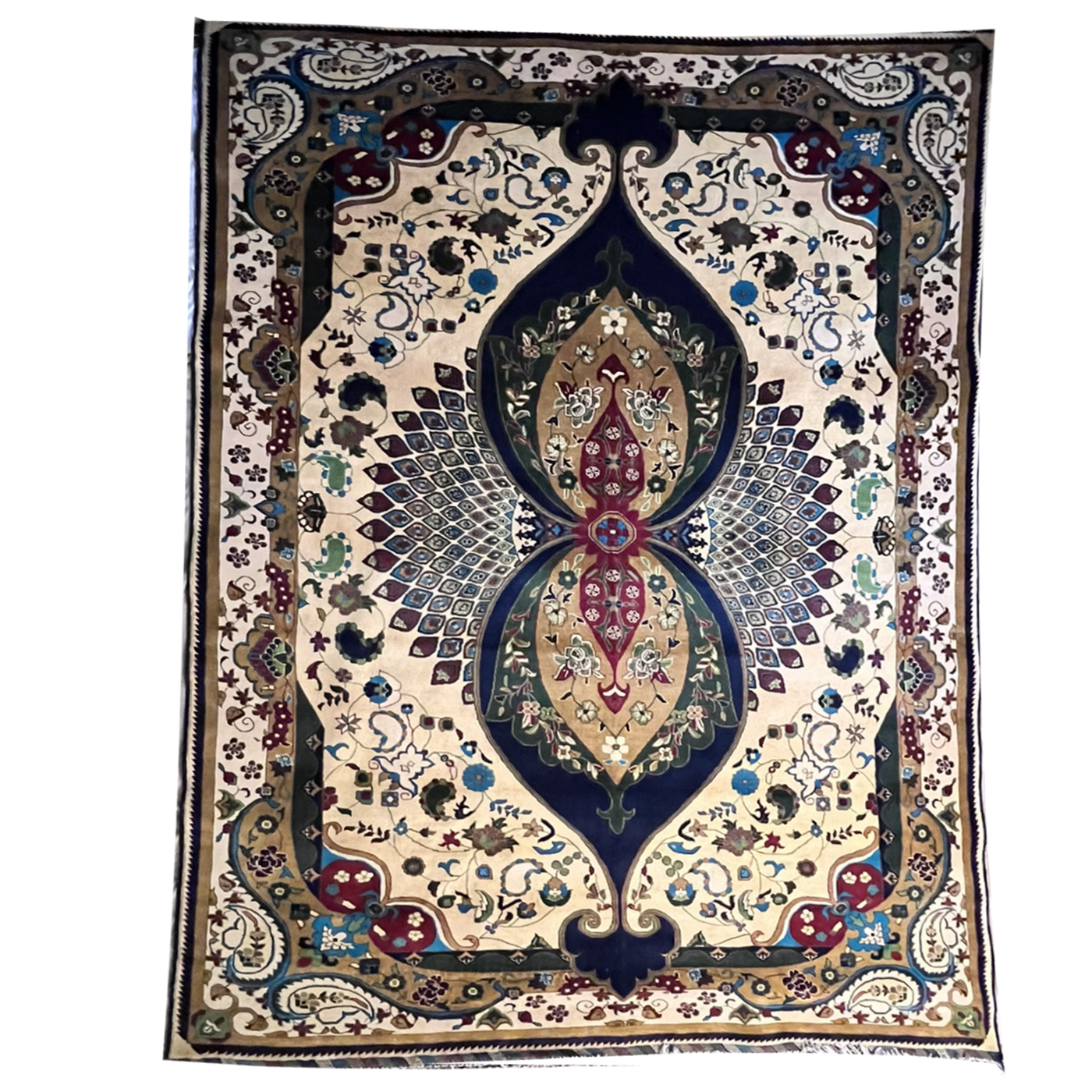 Handwoven Yak Gul Parak Taoosi 6’1’’ X 9’1’’