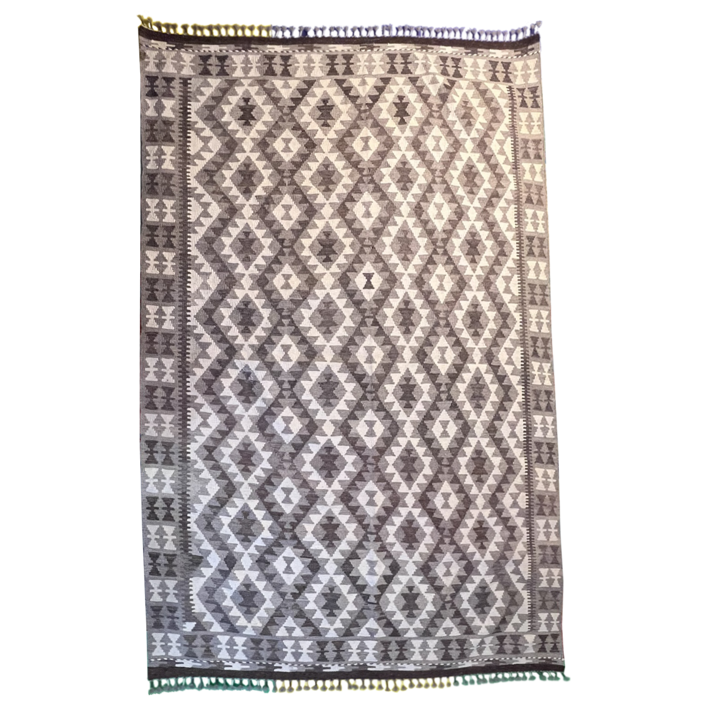 Handwoven Kilim Rug – Kilim Tribal 5’7’’ X 8’1’’, Ghazni wool