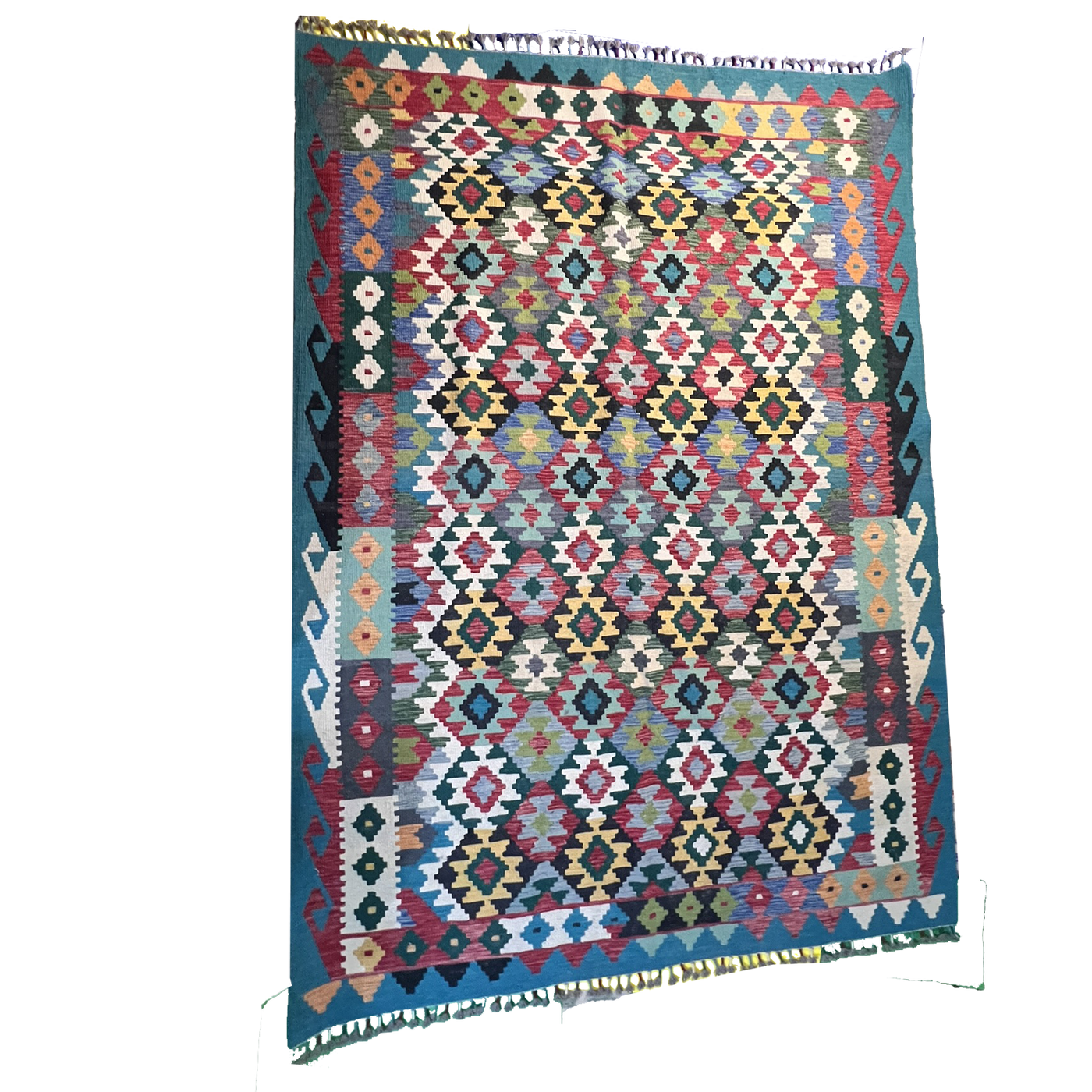 Handwoven Kilim Rug – Kilim Tribal 8’3’’ X 5’1’’, Ghazni wool