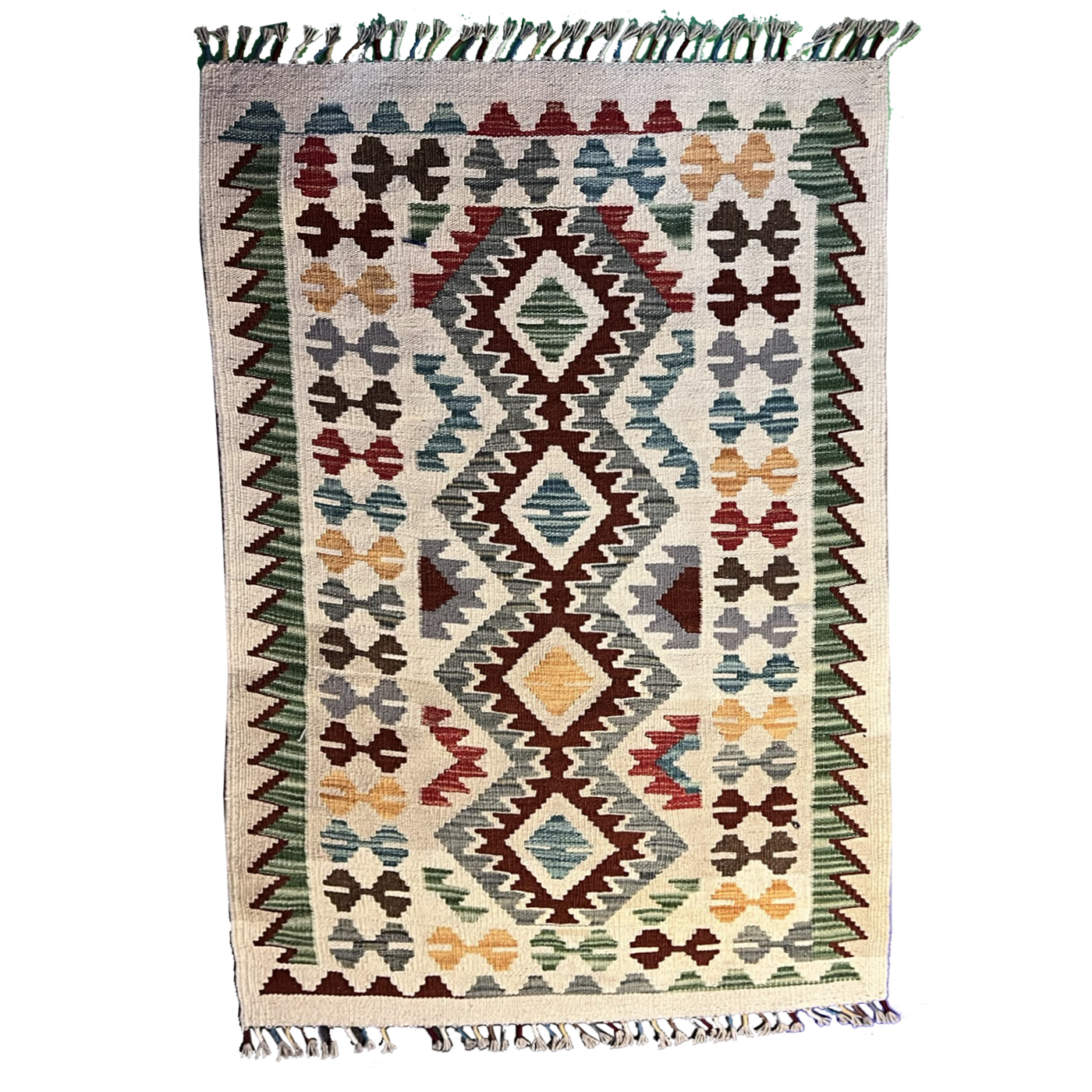 Kilim Tribal Handwoven Rug 2’7’’ X 4’8’’