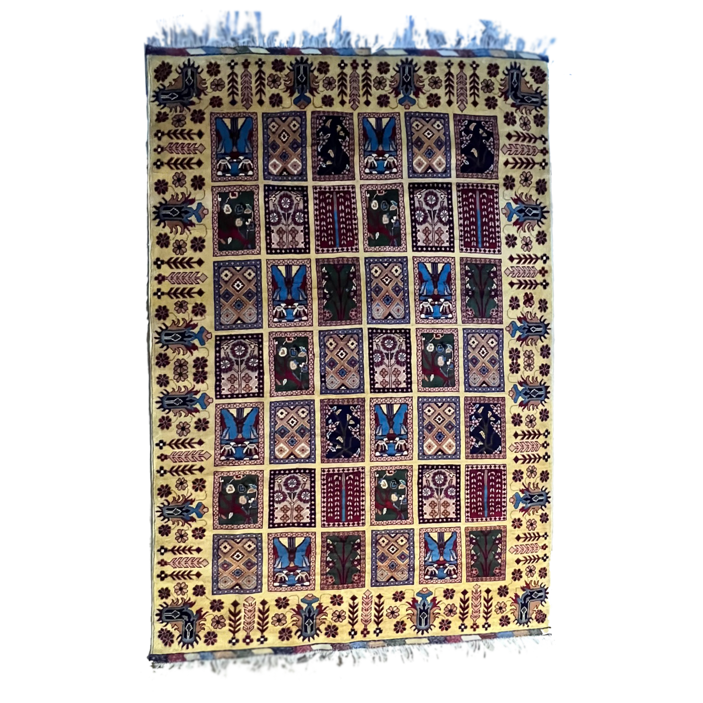 Handwoven Ayena Kirimi Rug 4’1’’ X 6’5’’