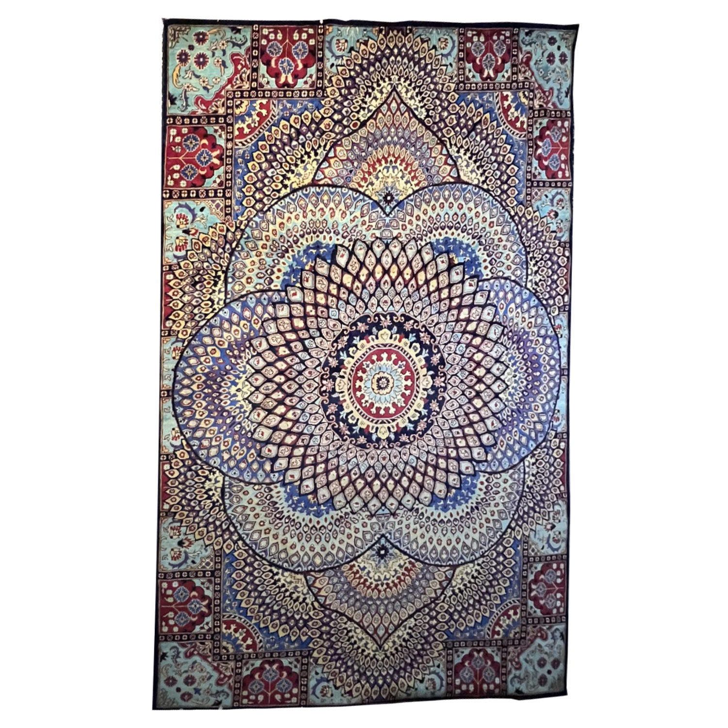 Handwoven Tribal Rug – Parparak Taoosi 6’1’’ X 9’1’’, Ghazni wool · Handwoven Tribal Rug – Parparak Taoosi 6’1’’ X 9’1’’, Ghazni wool, handwoven tribal rug, parparak taoosi 6’1’’ x 9’1’’ des...
