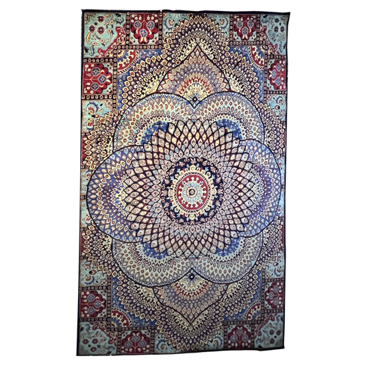 Handwoven Tribal Rug – Parparak Taoosi 6’1’’ X 9’1’’, Ghazni wool, handwoven tribal rug, parparak taoosi 6’1’’ x 9’1’’ des...