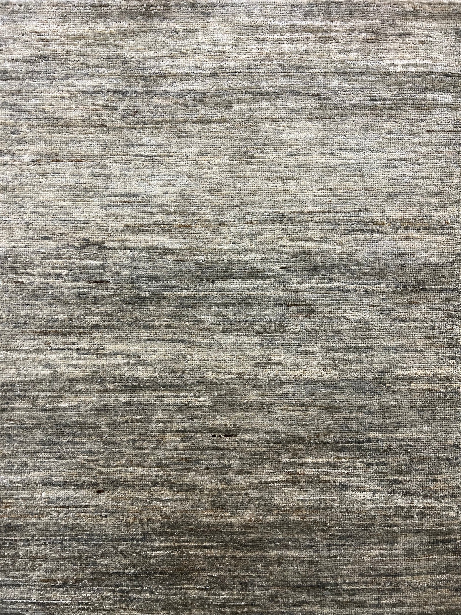 5.5′ × 5.5′ Gabbeh Rug – Hand-Knotted Wool | Persian-Inspired Artisan Craftsmanship | Luxury Tribal Contemporary Area Rug · Close-up of the wool weave and pattern detail on the Gabbeh rug.
