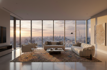 Handwoven Afghan rug botanical field 12 feet 2 inches x 9 feet stone olive taupe wool luxury area rug

