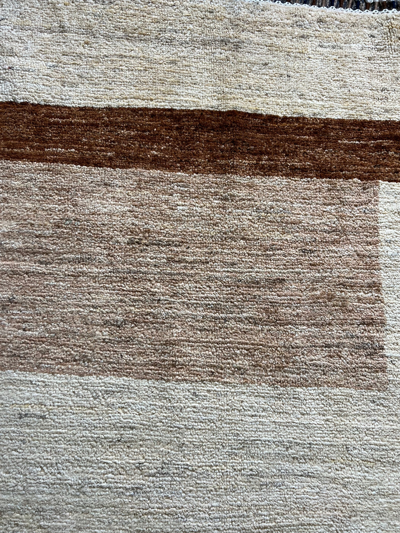 7.10′ × 5.5′ Modern Contemporary Rug – Handwoven Wool | Artisan Craftsmanship | Luxury Designer Area Rug · Modern designer area rug handwoven wool pattern detail luxury craftsmanship

