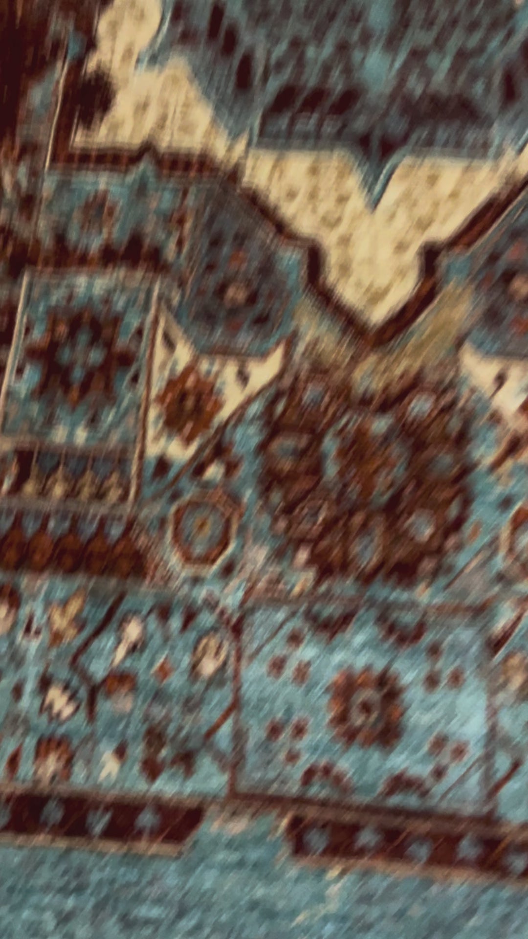 Mamluk Ghazni wool rug 8 feet 6 inches x 5 feet 8 inches Afghan hand-knotted Oriental artisan craftsmanship video showcase

